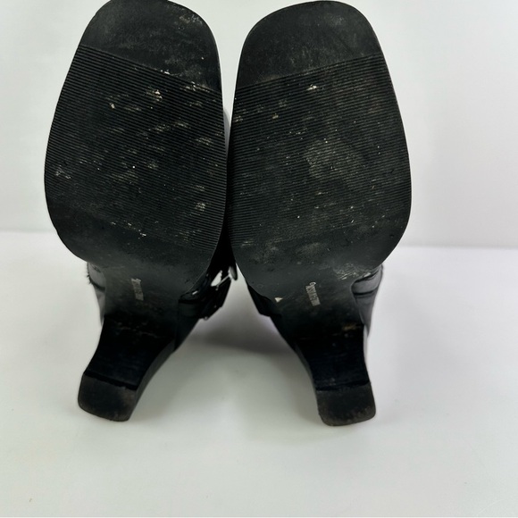 Harley-Davidson Women's Johanna D83571 Black Biker Boots - Size 6.5M - Picture 6 of 8